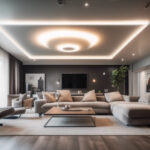 Plafond tendu lumineux