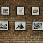 mur cadres photo