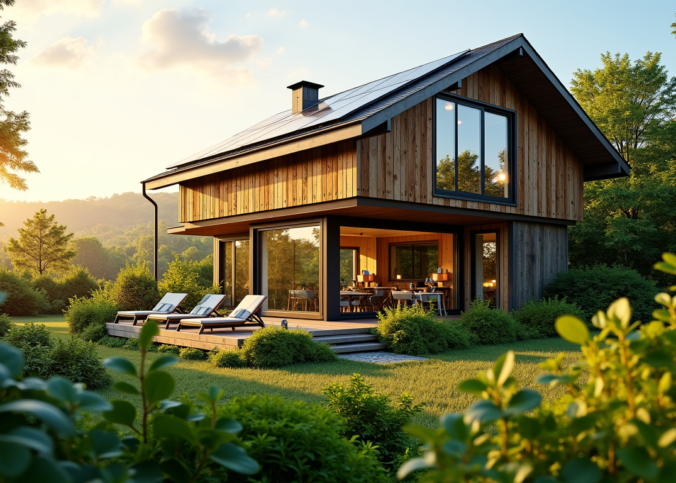 Ce que cache l'architecture d'une maison écologique