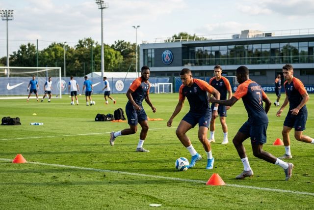 surentraînement footballeurs