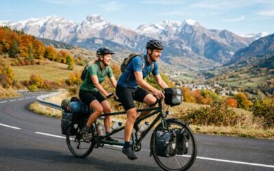cyclotourisme à deux