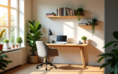 Créer un espace de travail inspirant chez soi